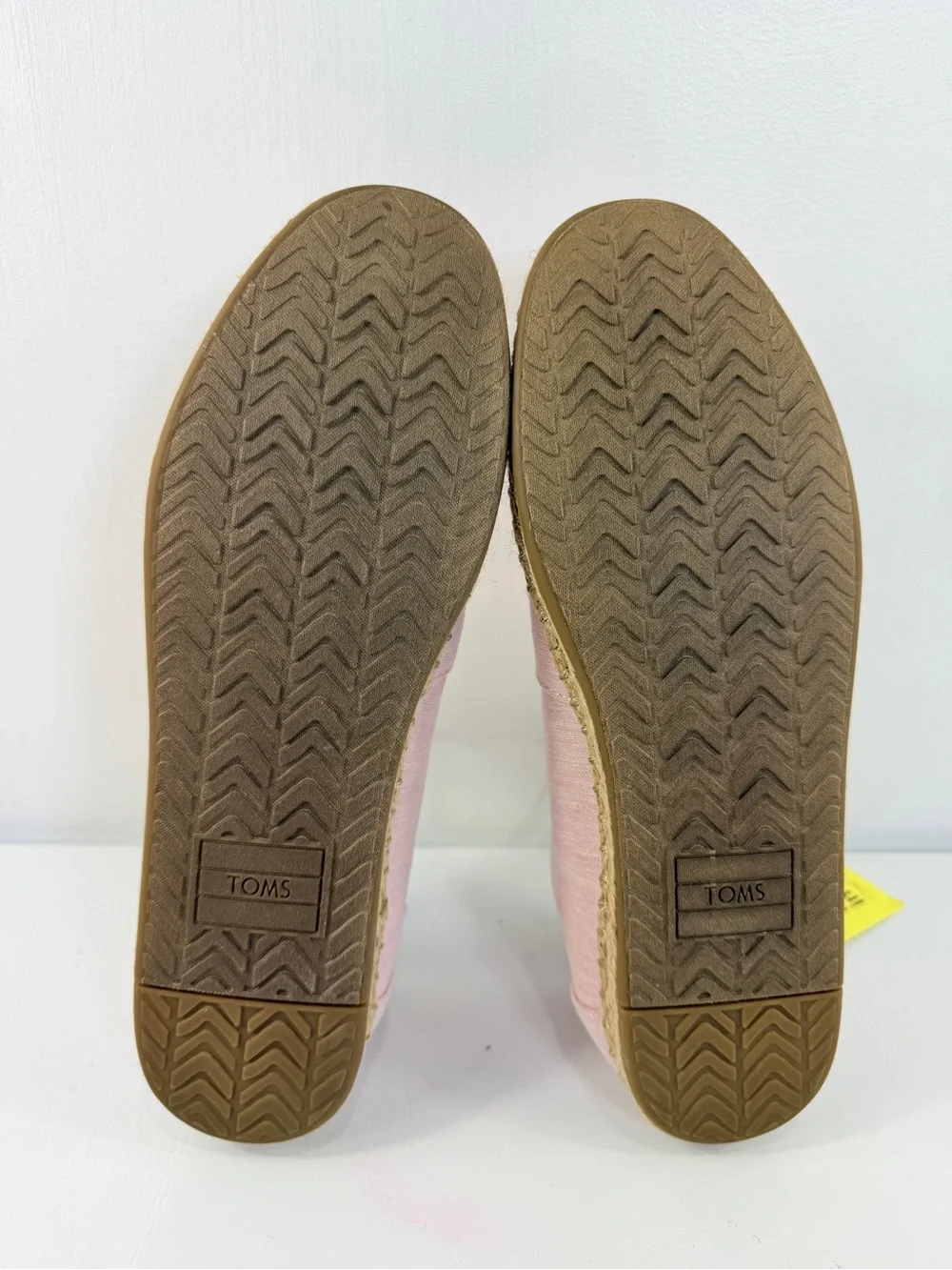 TOMS Wmns Deconstructed Alpargata Rope Espadrilles Blossom Slub Chambray Sz 10
